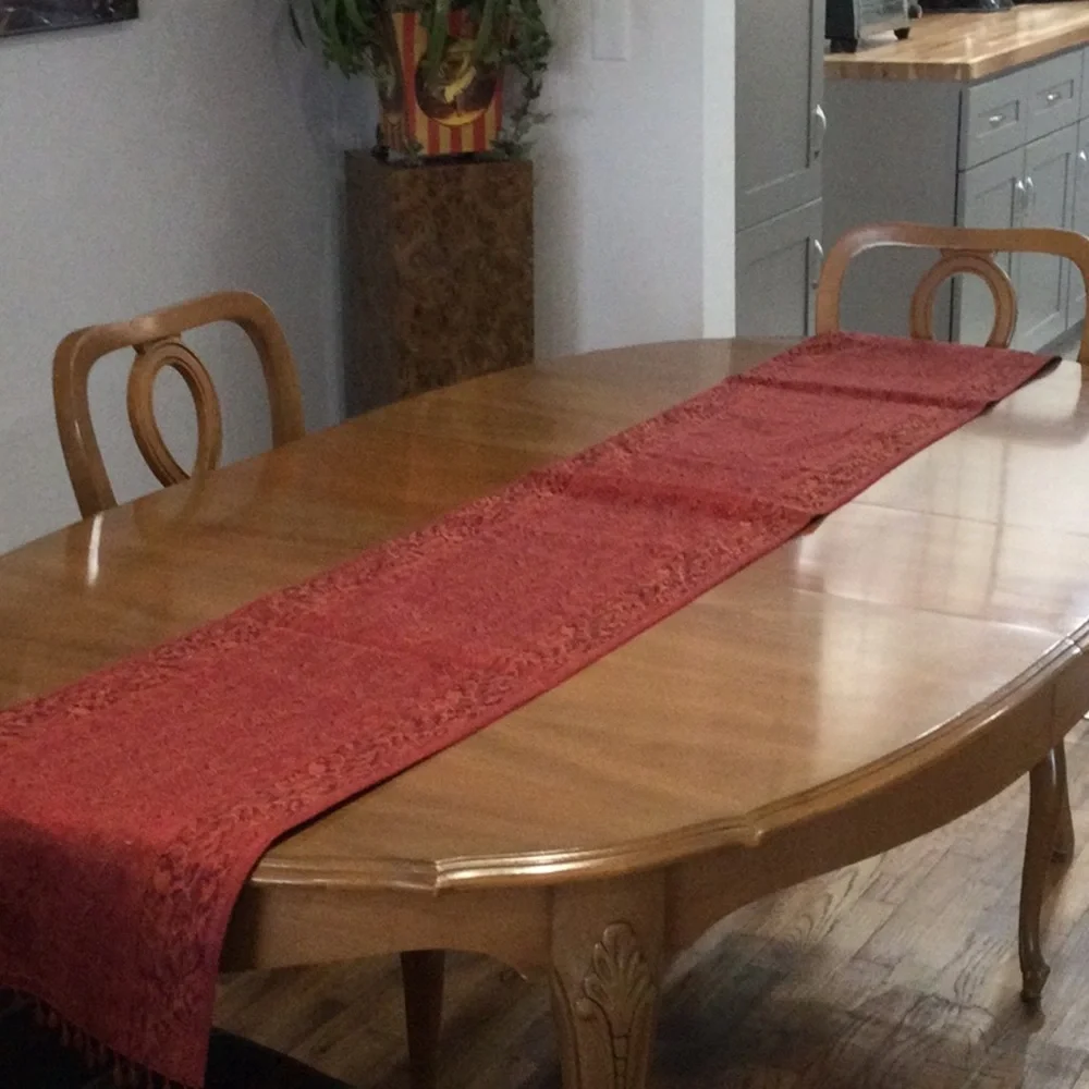 Beaded Table Runner